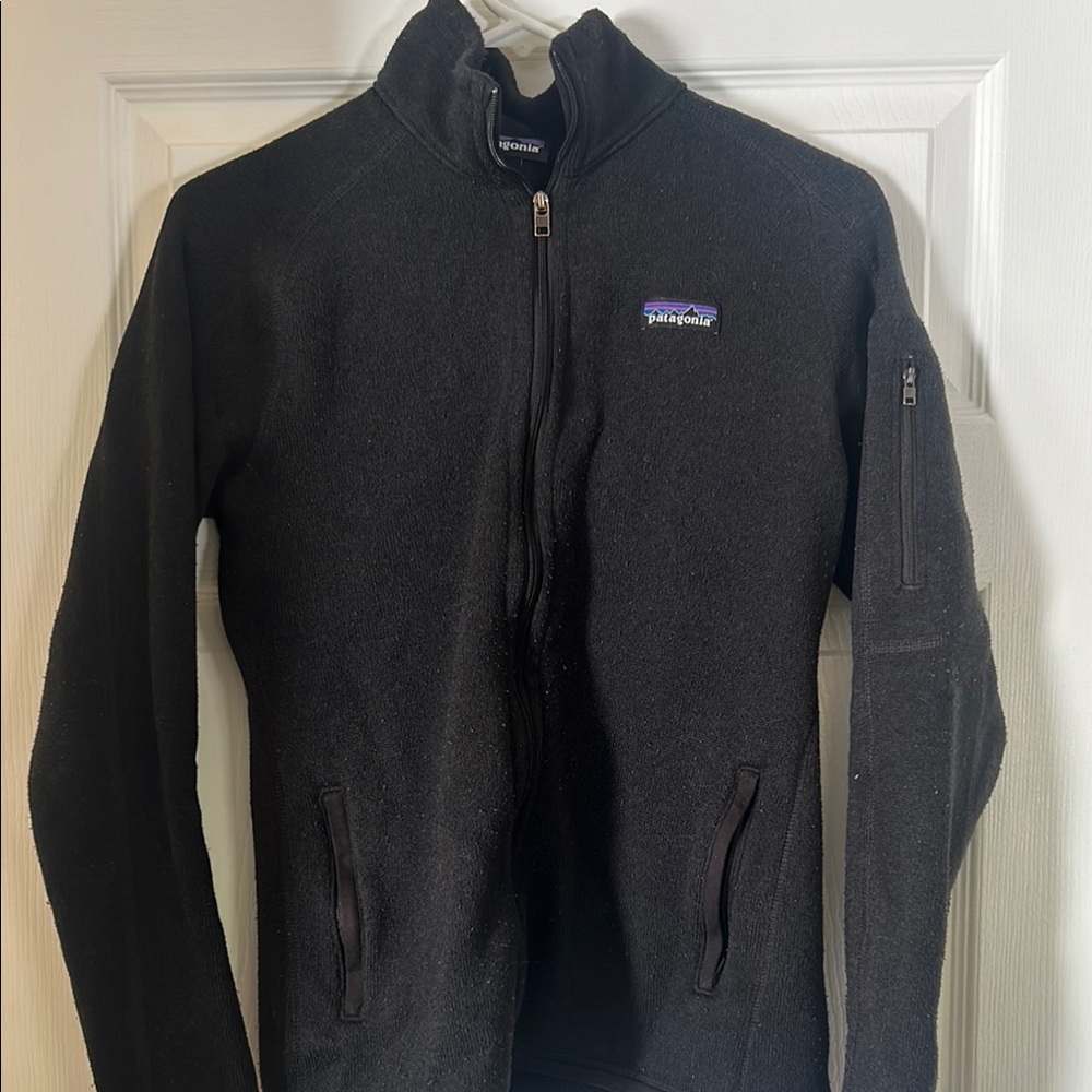 Black Patagonia Fleece Jacket